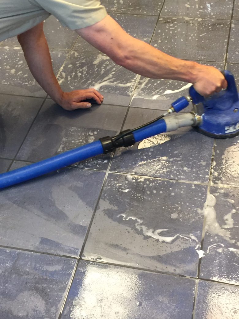 tile cleaning office