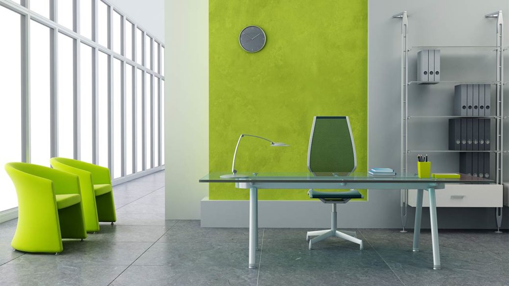 Không gian văn phòng xanh sạch mang đến cảm giác thoải mái và sảng khoái cho nhân viên. Hãy khám phá hình ảnh liên quan đến khái niệm \